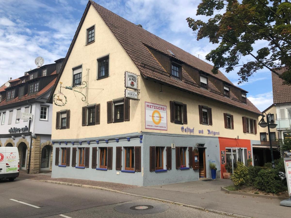 Gasthof Zum Hirsch Sachsenheim Exteriör bild